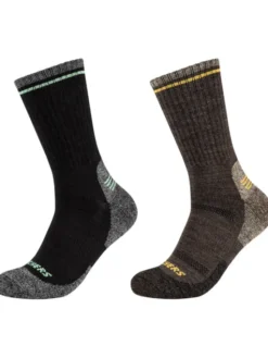 Skechers Skarpety krótkie Skechers 2PPK Men Trail Wool Socks Czarny