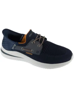 Skechers Sneakersy Slip-Ins: Delson 3.0 - Roth Granatowy