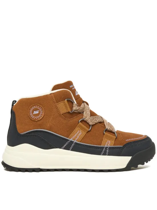 Skechers Trzewiki Yana 180320/WTBK Brązowy