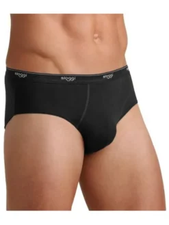 Sloggi Slipy Sloggi Men 0004|Sloggi Men Basic Czarny