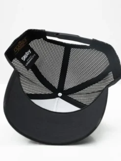 Smerfy Czapka z daszkiem Trucker Czarna Smerfy Papa Smerf Patch uni Czarny