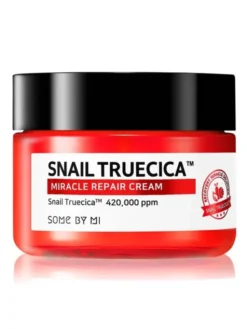 Some By Mi Some By Mi Snail TrueCICA Miracle Repair Cream krem rewitalizujący z mucyną z czarnego ślimaka 60ml Krem do twarzy
