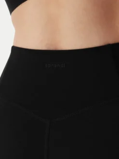 Sprandi Legginsy W126-SILLG-1024-48X Czarny Slim Fit