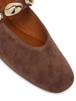 Steve Madden Baleriny Poppin 11005437 Brązowy