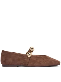 Steve Madden Baleriny Poppin 11005437 Brązowy