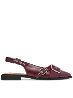 Steve Madden Baleriny SM11003901 Bordowy