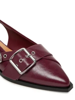 Steve Madden Baleriny SM11003901 Bordowy