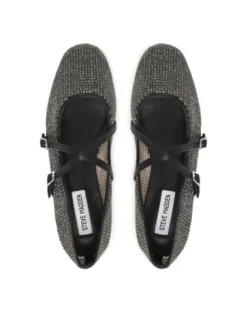 Steve Madden Baleriny Watchlist 11005277 Czarny