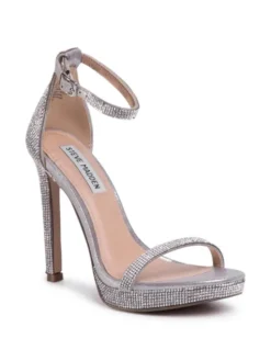Steve Madden Sandały Milano-R SM11000897-02003-998 Srebrny