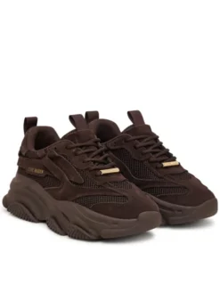 Steve Madden Sneakersy 11004652 Brązowy ciemny