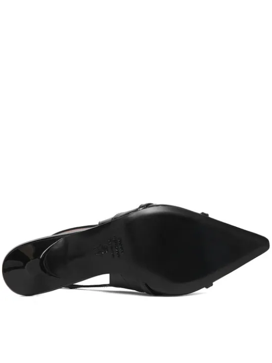 Stuart Weitzman Czółenka Georgie Slingback 50 SM977 Czarny