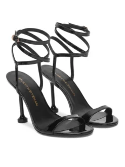 Stuart Weitzman Sandały Naudistini Wrap 100 SM910 Czarny