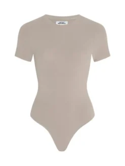 Style Republic Body Shortsleeve Brązowy jasny Curvy Fit