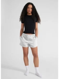 Style Republic Szorty Shorts Szary jasny Comfort Fit