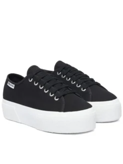 Superga Tenisówki 3790 Platform S3134MW Czarny