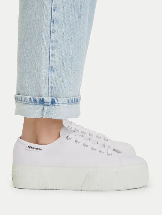 Superga Tenisówki 3790 Platform S3134MW Biały