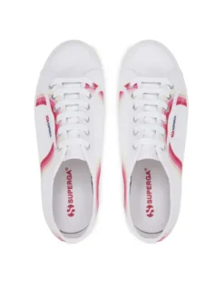 Superga Tenisówki Round Stripes 2790 S4128TW Biały