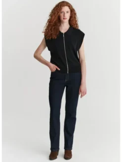 TATUUM Kamizelka LASI Czarny Loose Fit