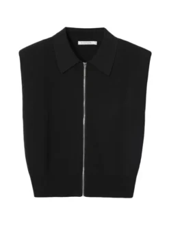 TATUUM Kamizelka LASI Czarny Loose Fit