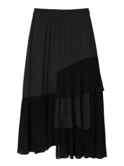 TATUUM Spódnica midi FALBI Brązowy Flare Fit