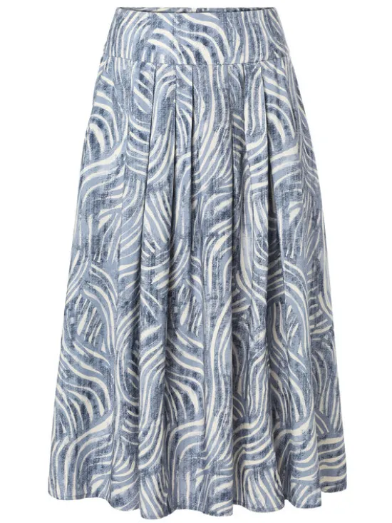 TATUUM Spódnica midi FESTINA Kolorowy Flare Fit