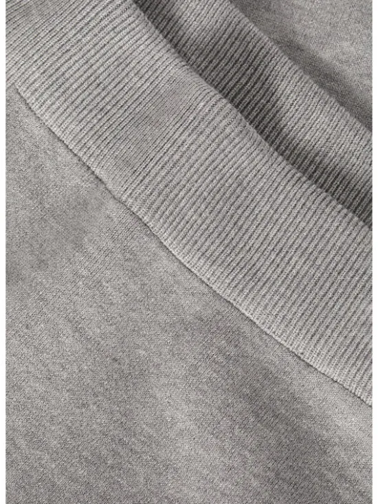 TATUUM Spódnica midi GEME 1 Szary Close Fit