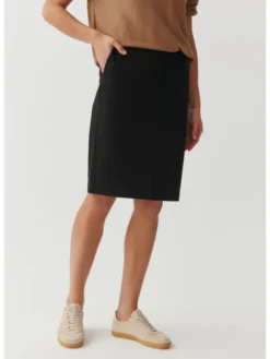 TATUUM Spódnica midi JANA Czarny Close Fit