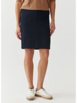 TATUUM Spódnica midi JANA Granatowy Close Fit