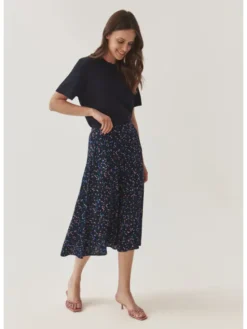 TATUUM Spódnica midi SINI 1 Kolorowy A-Line Fit