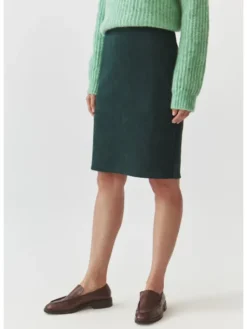 TATUUM Spódnica midi ZAMA Zielony Close Fit