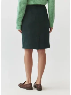 TATUUM Spódnica midi ZAMA Zielony Close Fit