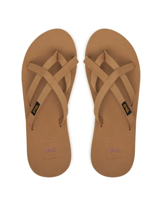 Teva Japonki Olowahu 6840 Brązowy