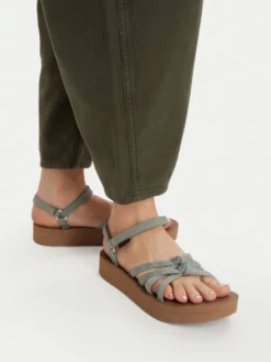 Teva Sandały Midform Kena Slim 1173494 Zielony