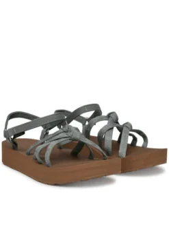 Teva Sandały Midform Kena Slim 1173494 Zielony