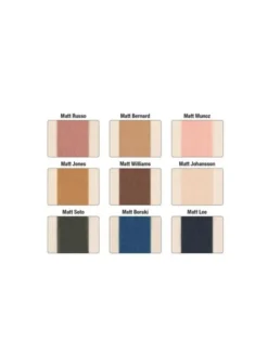 theBalm MEET MATT(e) Paleta cieni do powiek Ador