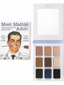theBalm MEET MATT(e) Paleta cieni do powiek Ador