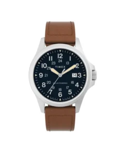 Timex Zegarek Expedition Outdoor Solar TW2V03600 Brązowy