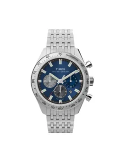 Timex Zegarek Waterbury TW2Y18500 Srebrny