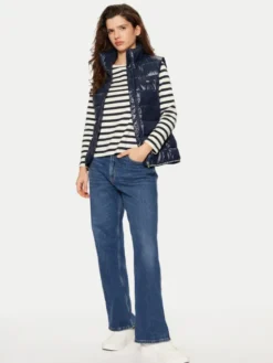 Tommy Jeans Bezrękawnik DW0DW19390 Granatowy Regular Fit
