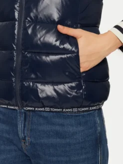 Tommy Jeans Bezrękawnik DW0DW19390 Granatowy Regular Fit