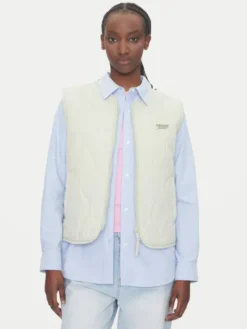 Tommy Jeans Bezrękawnik Onion DW0DW21184 Zielony Regular Fit