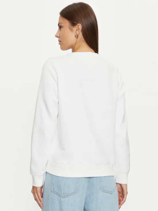 Tommy Jeans Bluza DW0DW19959 Biały Regular Fit