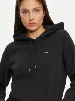 Tommy Jeans Bluza DW0DW19958 Czarny Regular Fit