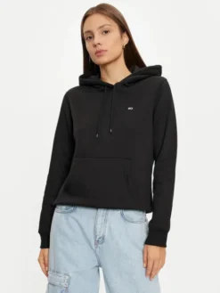 Tommy Jeans Bluza DW0DW19958 Czarny Regular Fit