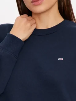 Tommy Jeans Bluza DW0DW19959 Granatowy Regular Fit