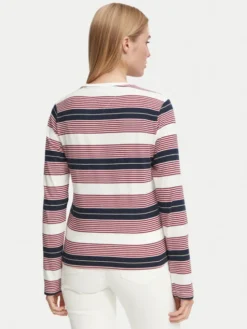 Tommy Jeans Bluzka Reg Ess Jersey DW0DW23562 Kolorowy Regular Fit