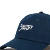 Tommy Jeans Czapka z daszkiem Scri AW0AW18358 Granatowy