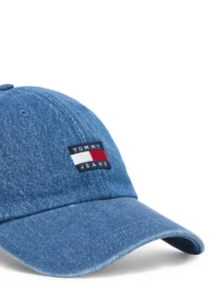 Tommy Jeans Czapka z daszkiem AM0AM14324 Niebieski