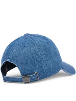 Tommy Jeans Czapka z daszkiem AM0AM14324 Niebieski