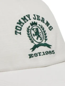 Tommy Jeans Czapka z daszkiem Tjm Crest Cap AM0AM13286 Biały